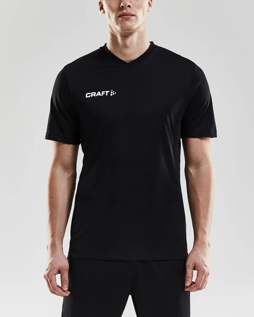 Craft Squad Jersey Solid - XXL - Zwart/Wit