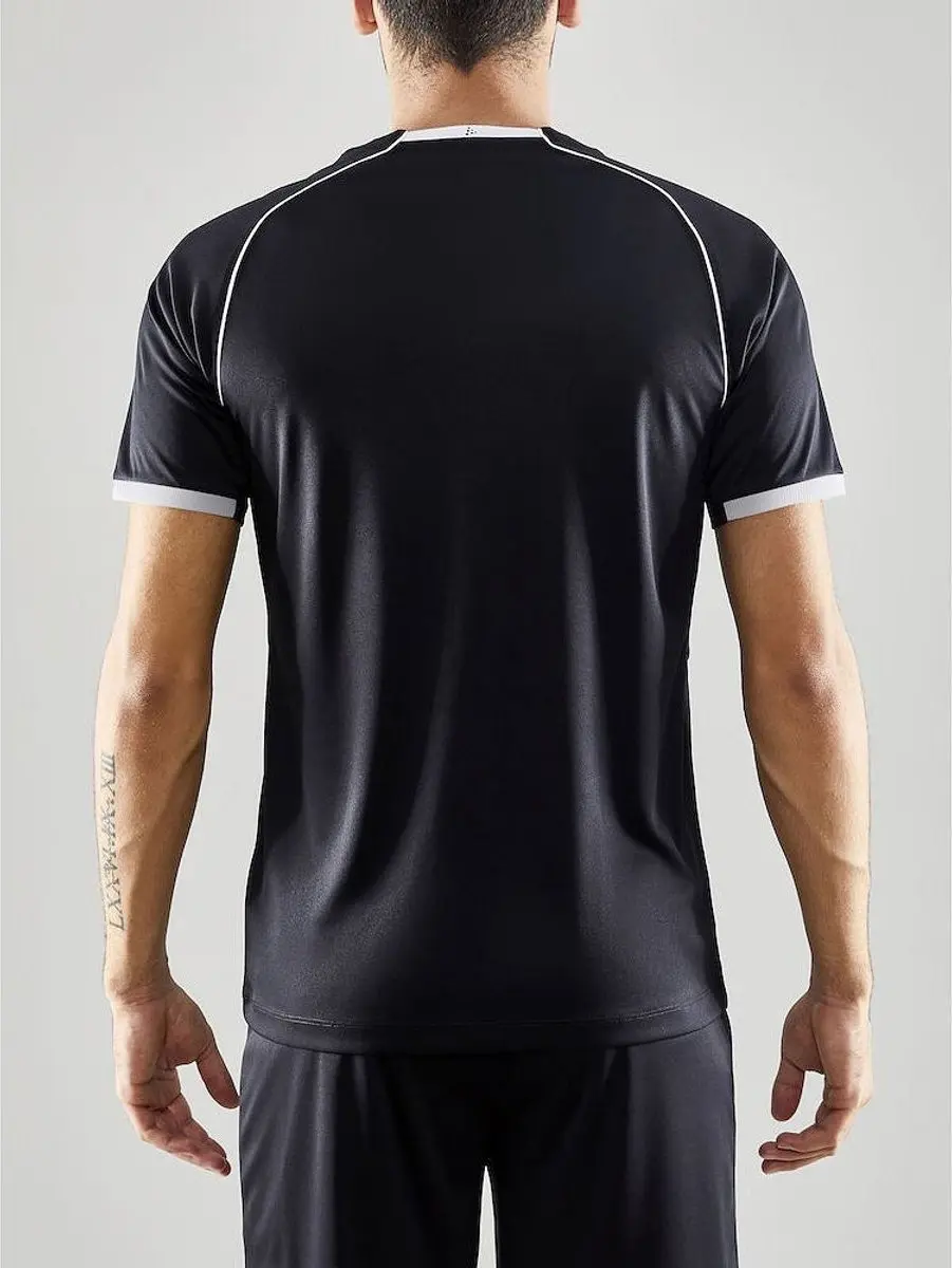 Craft Progress 2.0 Shirt Korte Mouw Heren - M - Zwart