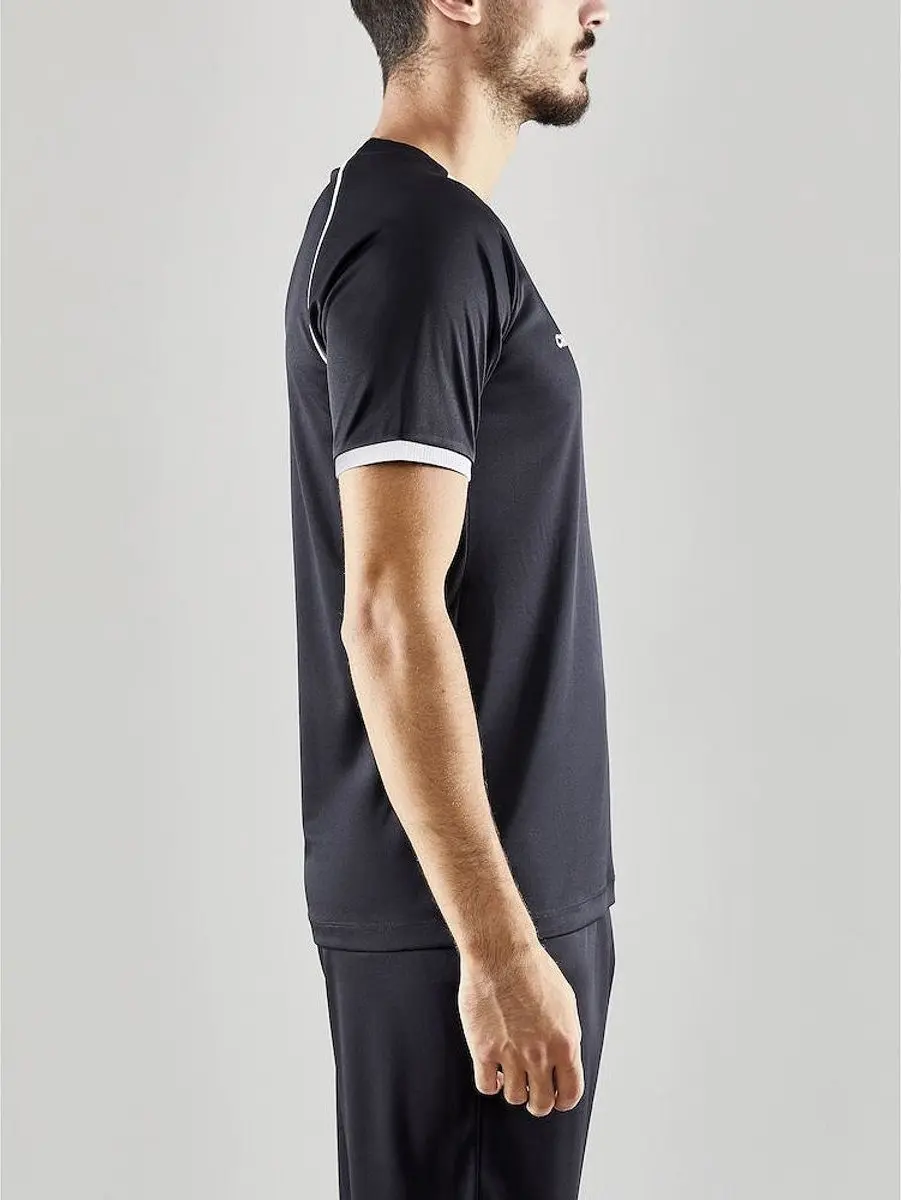 Craft Progress 2.0 Shirt Korte Mouw Heren - M - Zwart
