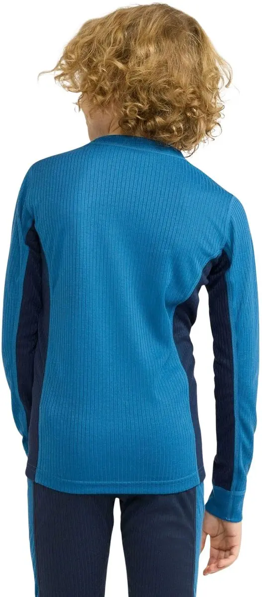 Craft Core Dry Thermoset Junior 134 - Shirt & Broek - Blauw