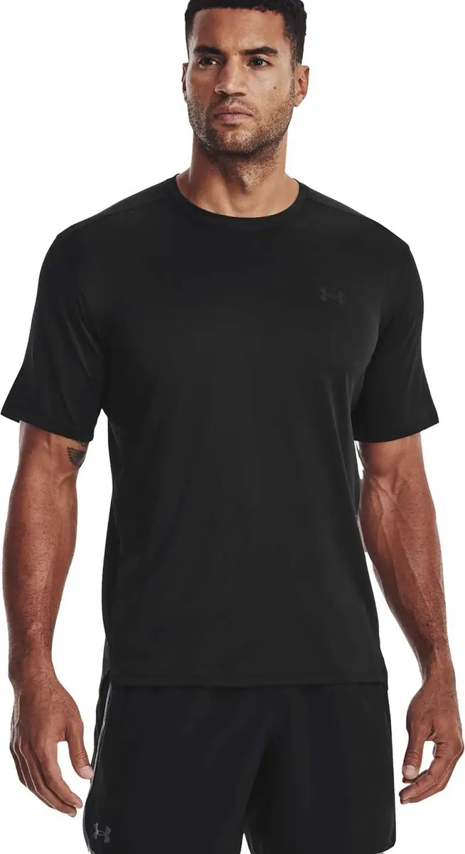 Under Armour Tech Vent Shirt Heren - L - Zwart