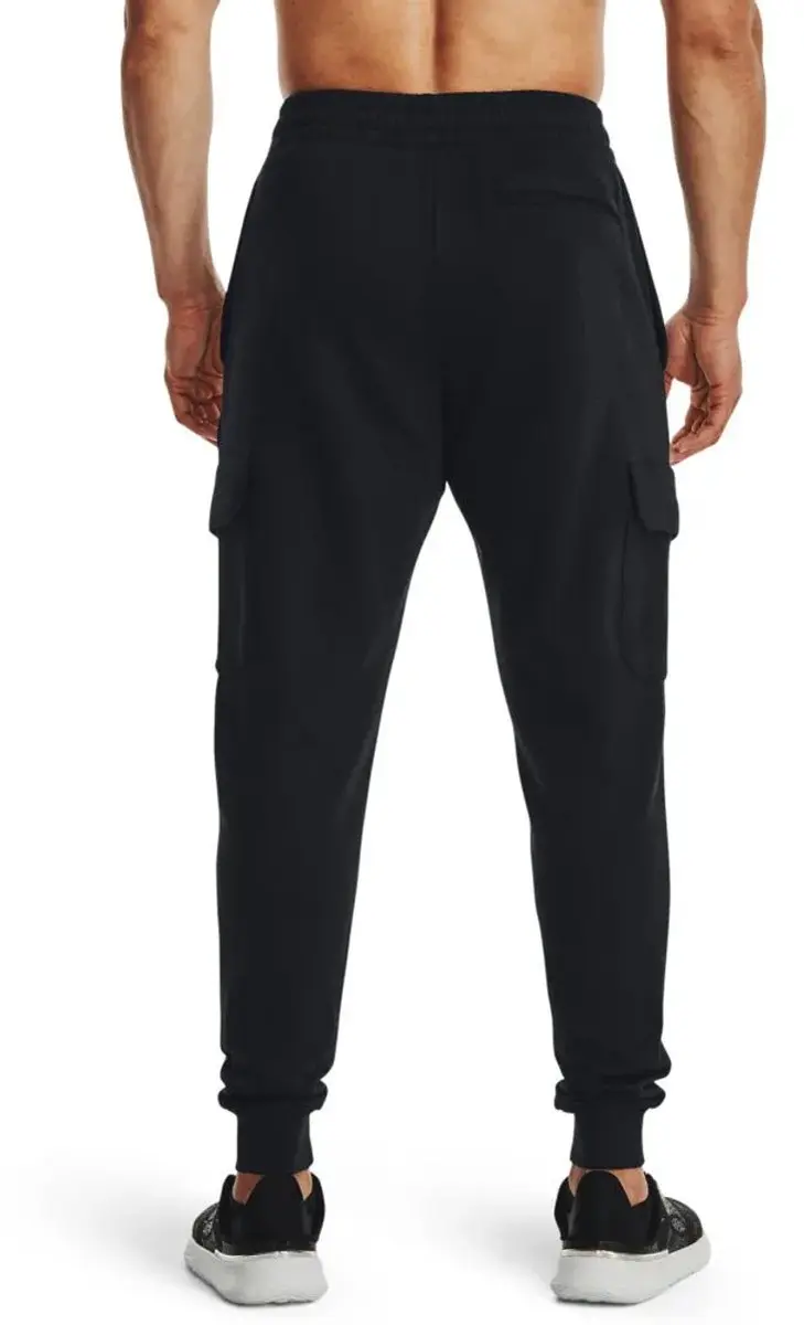 Under Armour UA Rival Fleece Cargo Jogger S - Zwart/Wit