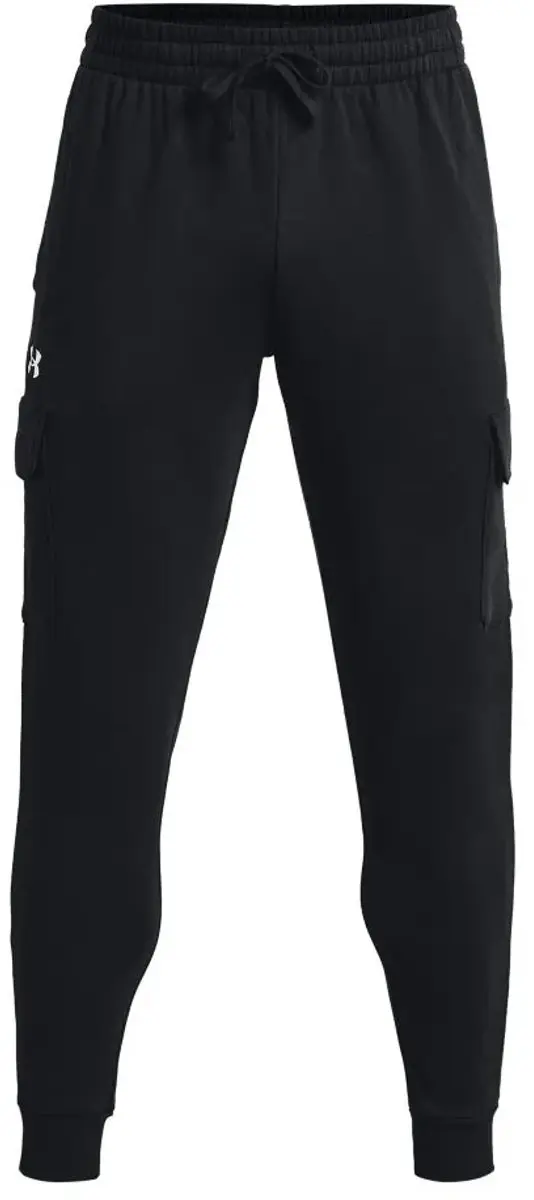 Under Armour UA Rival Fleece Cargo Jogger S - Zwart/Wit - afbeelding 6 van 6