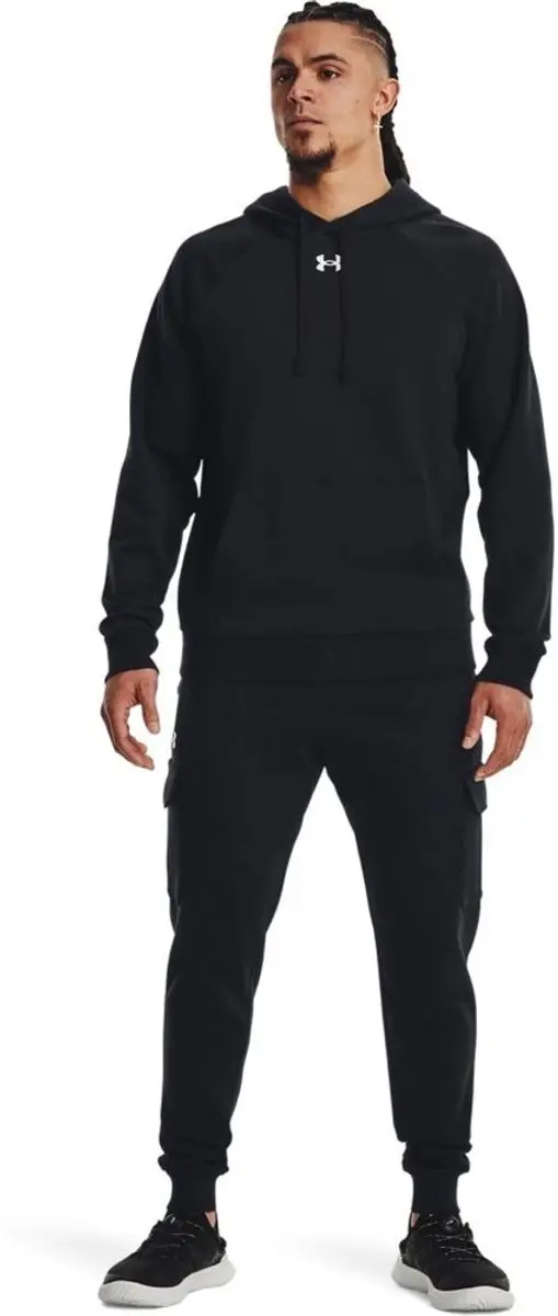 Under Armour UA Rival Fleece Cargo Jogger S - Zwart/Wit