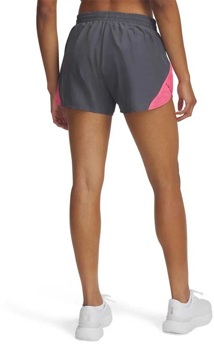 Under Armour UA Fly By 3 Shorts - Castlerock Roze - S