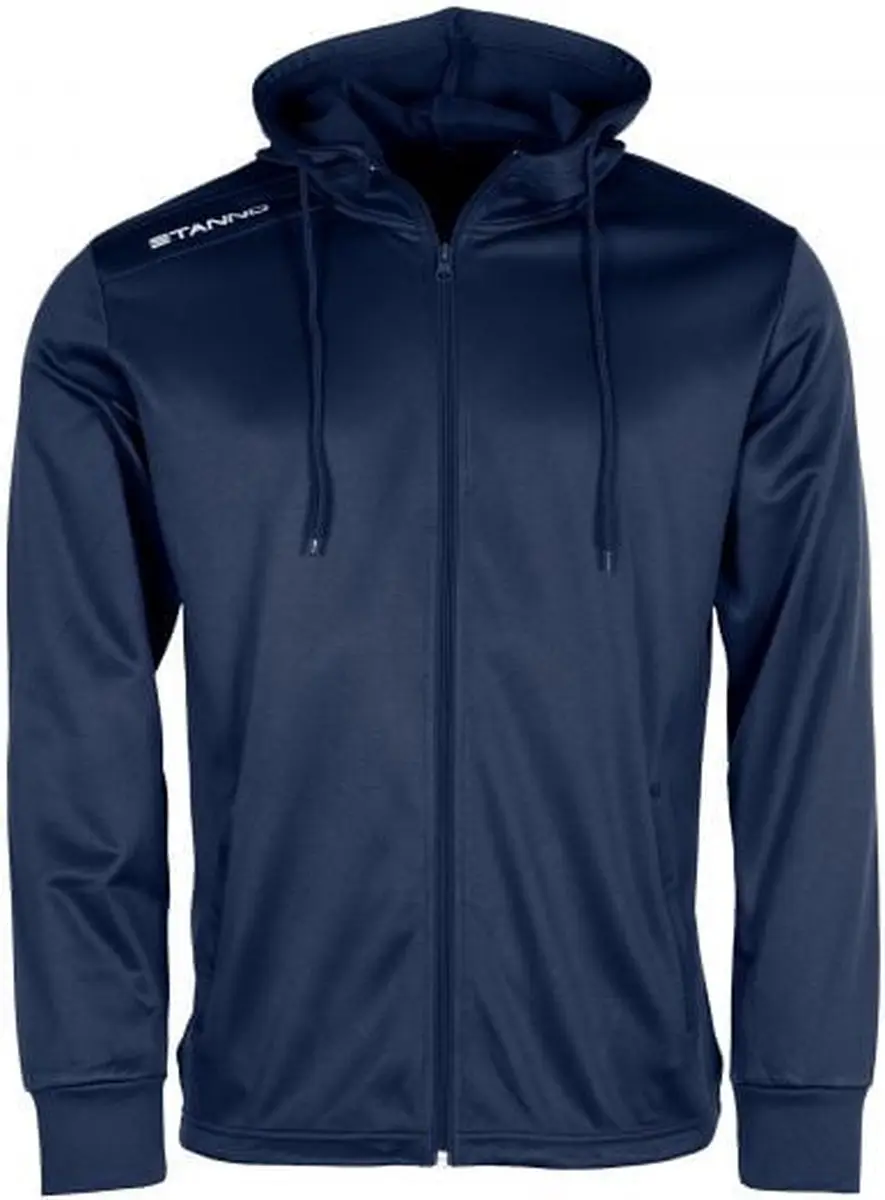 Stanno Field Hooded Full Zip Top 128 - Navy