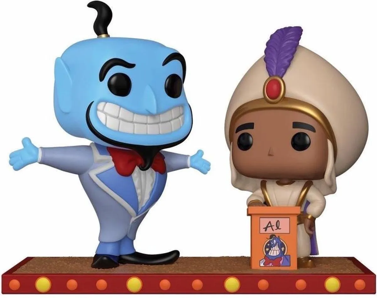 Funko Movie Moments Aladdin Genie & Aladdin 29375 - Multicolor - afbeelding 3 van 4