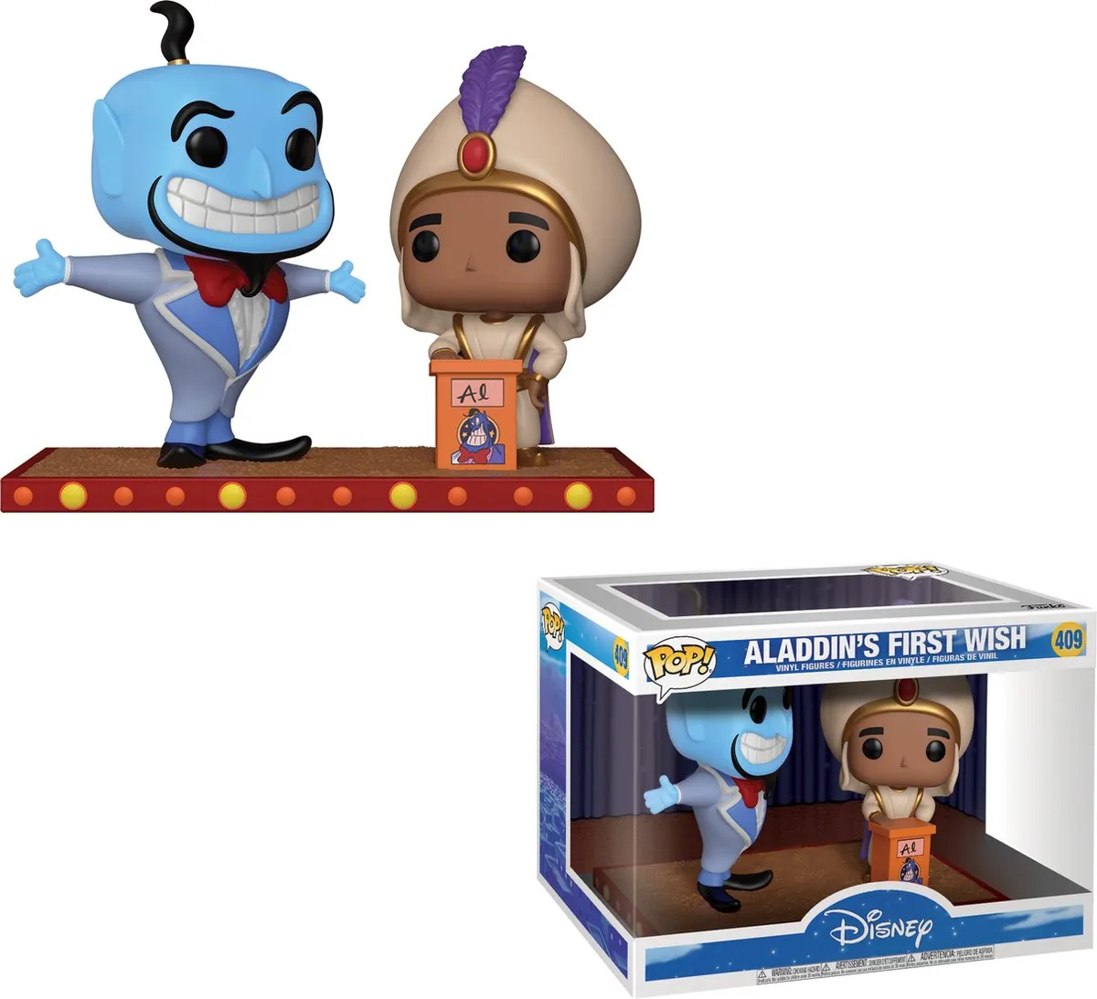 Funko Movie Moments Aladdin Genie & Aladdin 29375