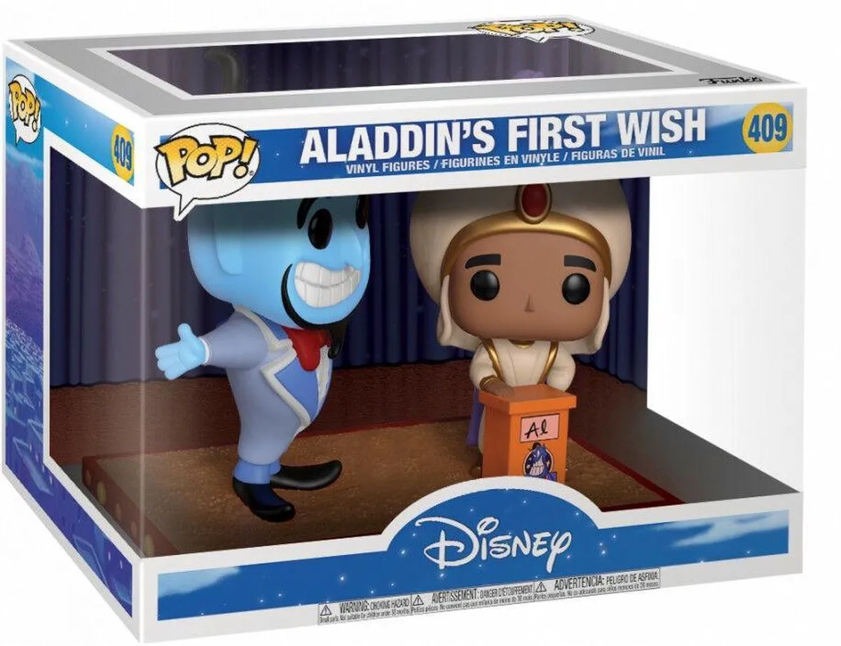 Funko Movie Moments Aladdin Genie & Aladdin 29375 - Multicolor - afbeelding 2 van 4