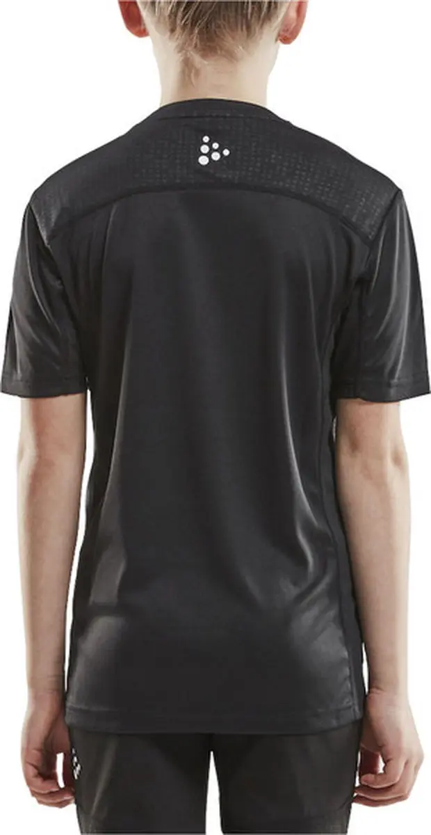 Craft Rush Running T-Shirt Kinderen 158/164 - Zwart