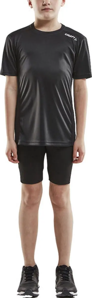 Craft Rush Running T-Shirt Kinderen 158/164 - Zwart