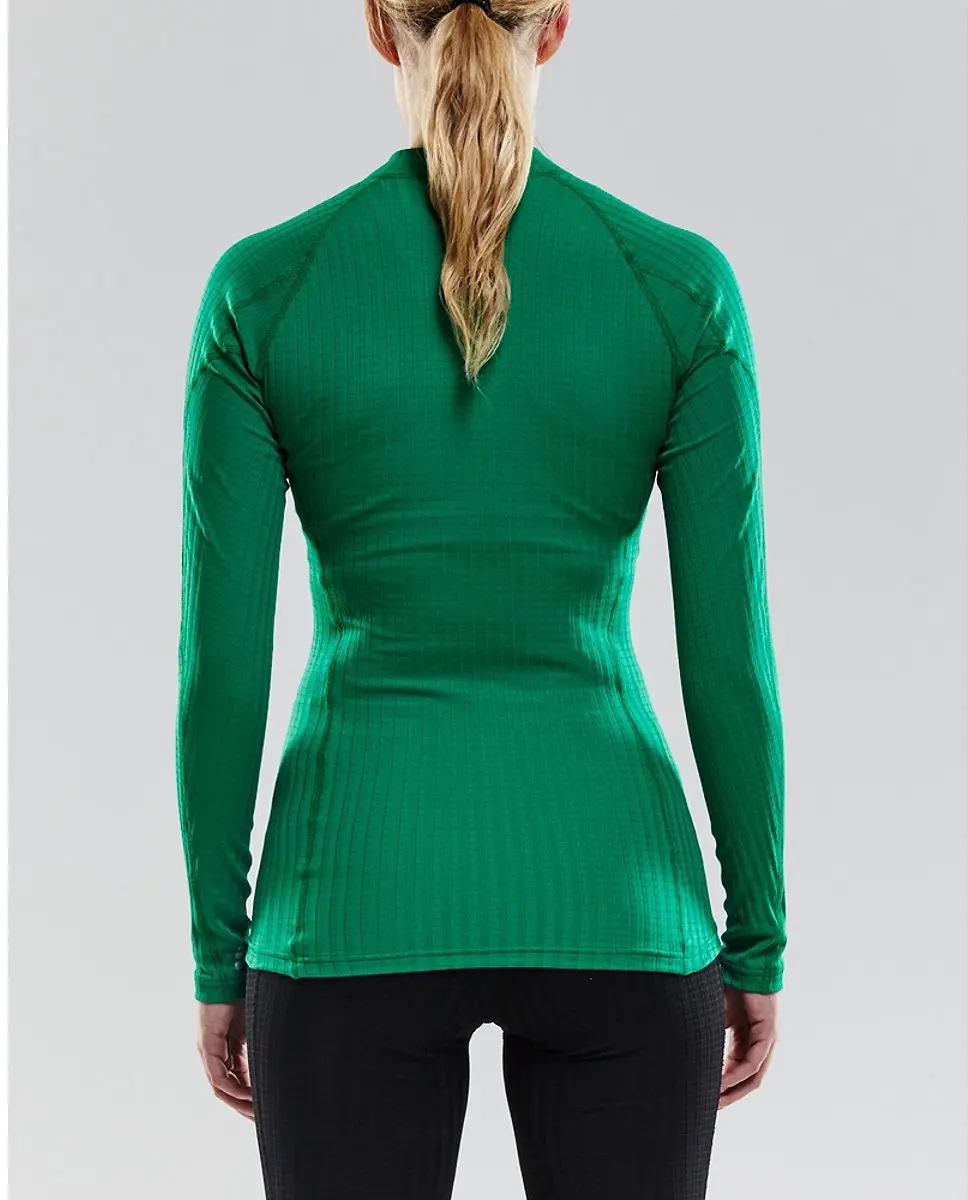 Craft Progress Baselayer Shirt Dames - Lange mouw M - Groen