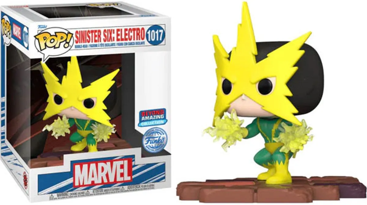 Funko Pop! Marvel Spider-Man Beyond Amazing Electro Sinister Six Deluxe