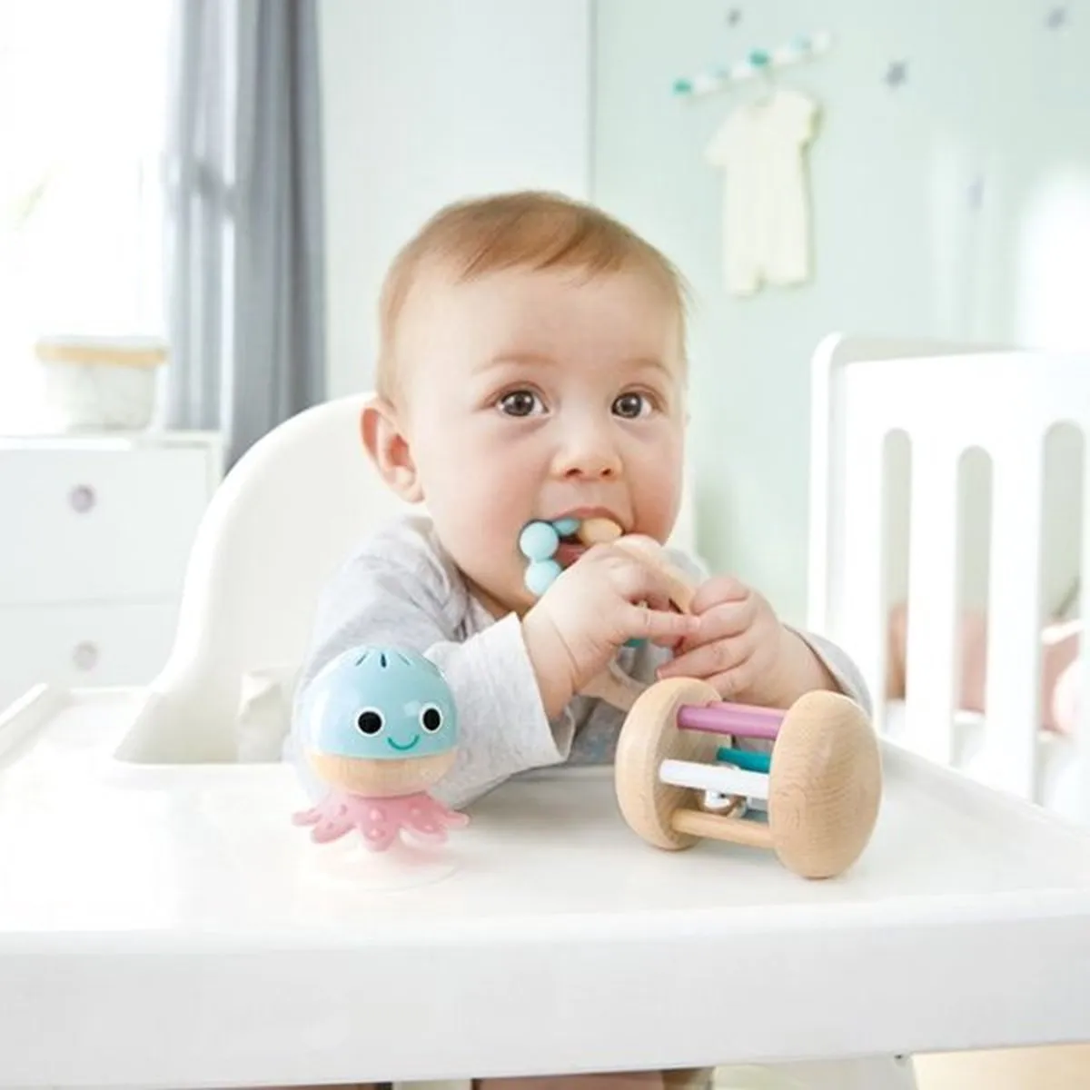 Hape Sensorische Cadeauset - 3x Rammelaar Multi
