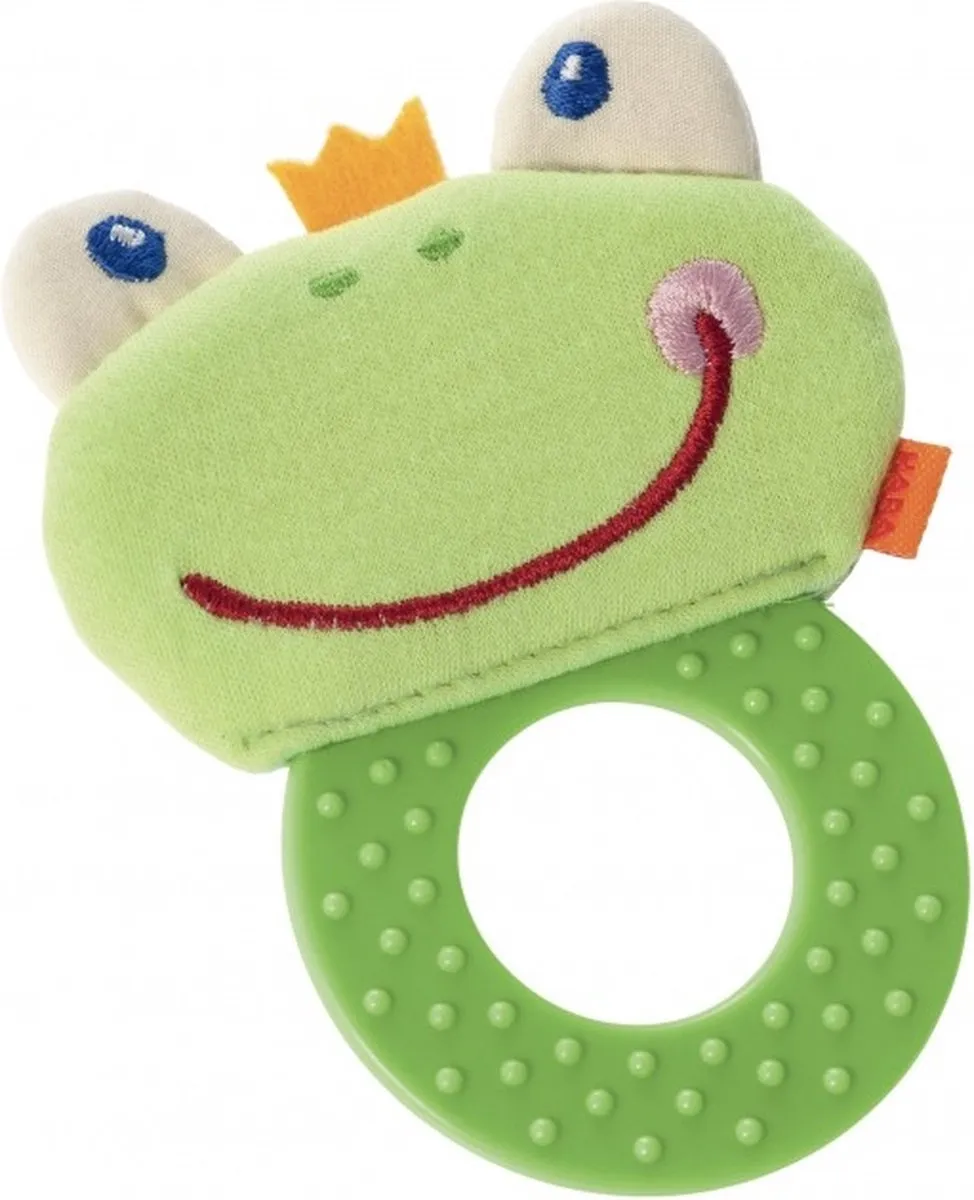 Haba Bijtfiguur Kikker 11,5 cm