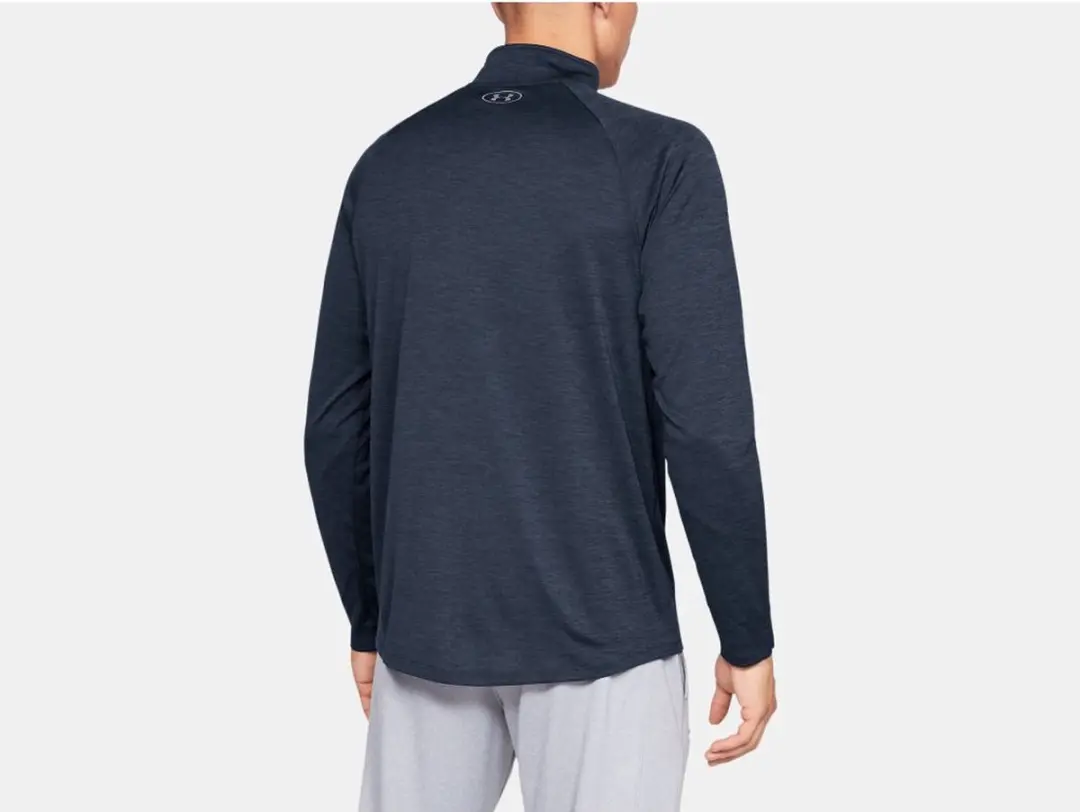 Under Armour UA Tech 2.0 1/2 Zip Heren Sporttrui - Steel - XXL