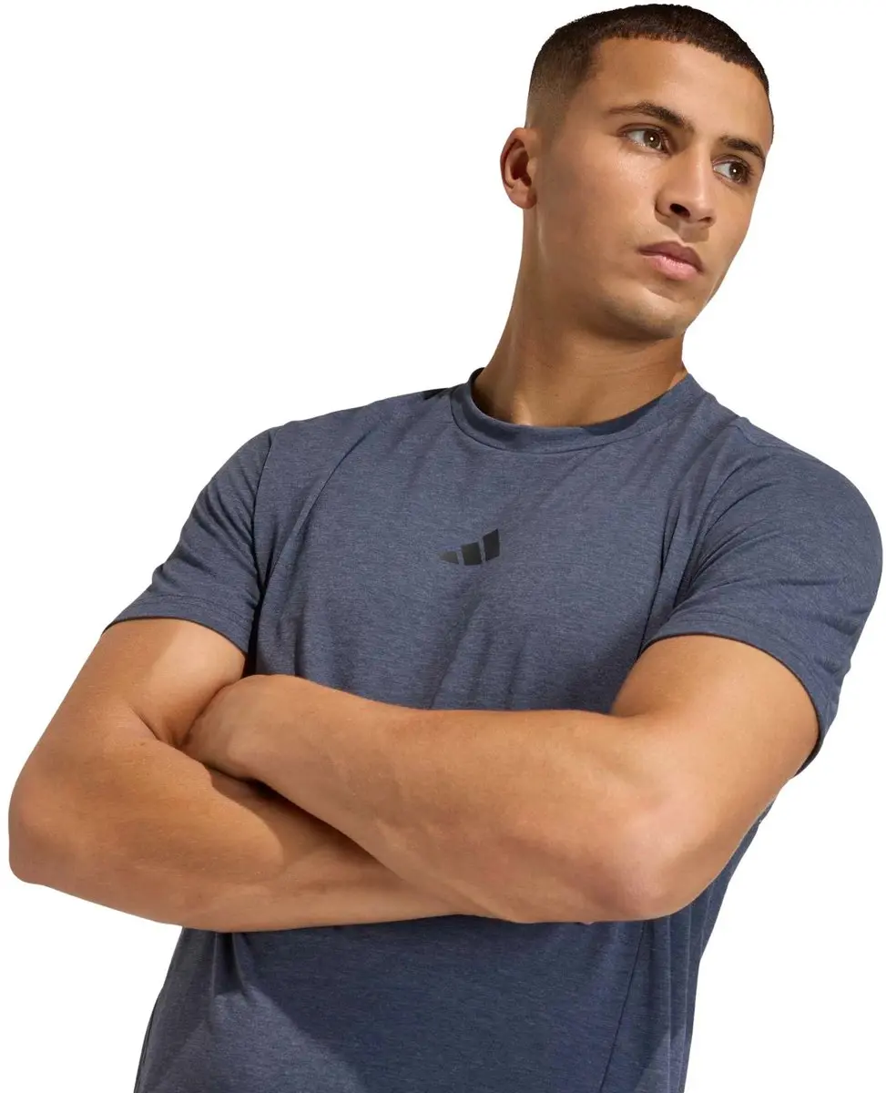 Adidas Aeroready Training Shirt M - Donkerblauw/Grijs