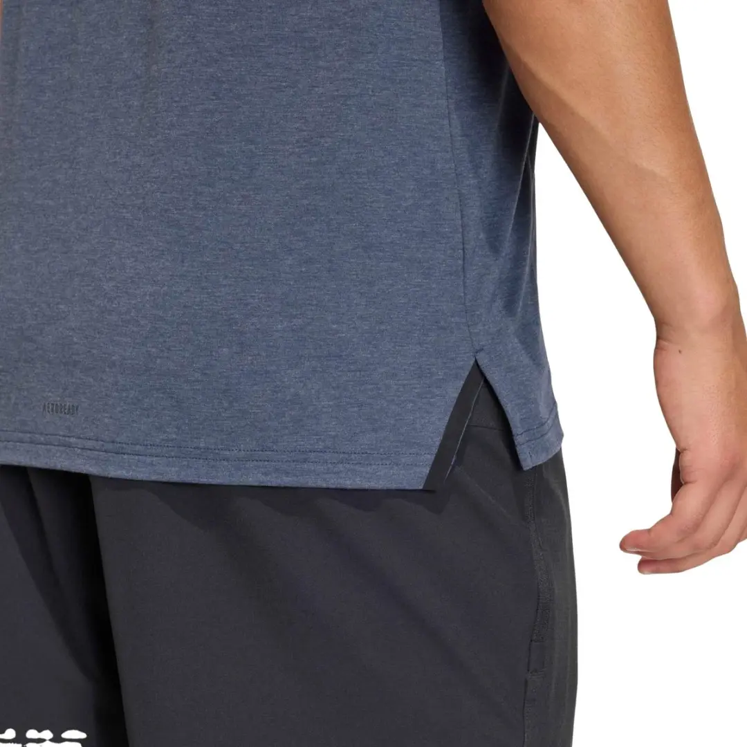 Adidas Aeroready Training Shirt M - Donkerblauw/Grijs
