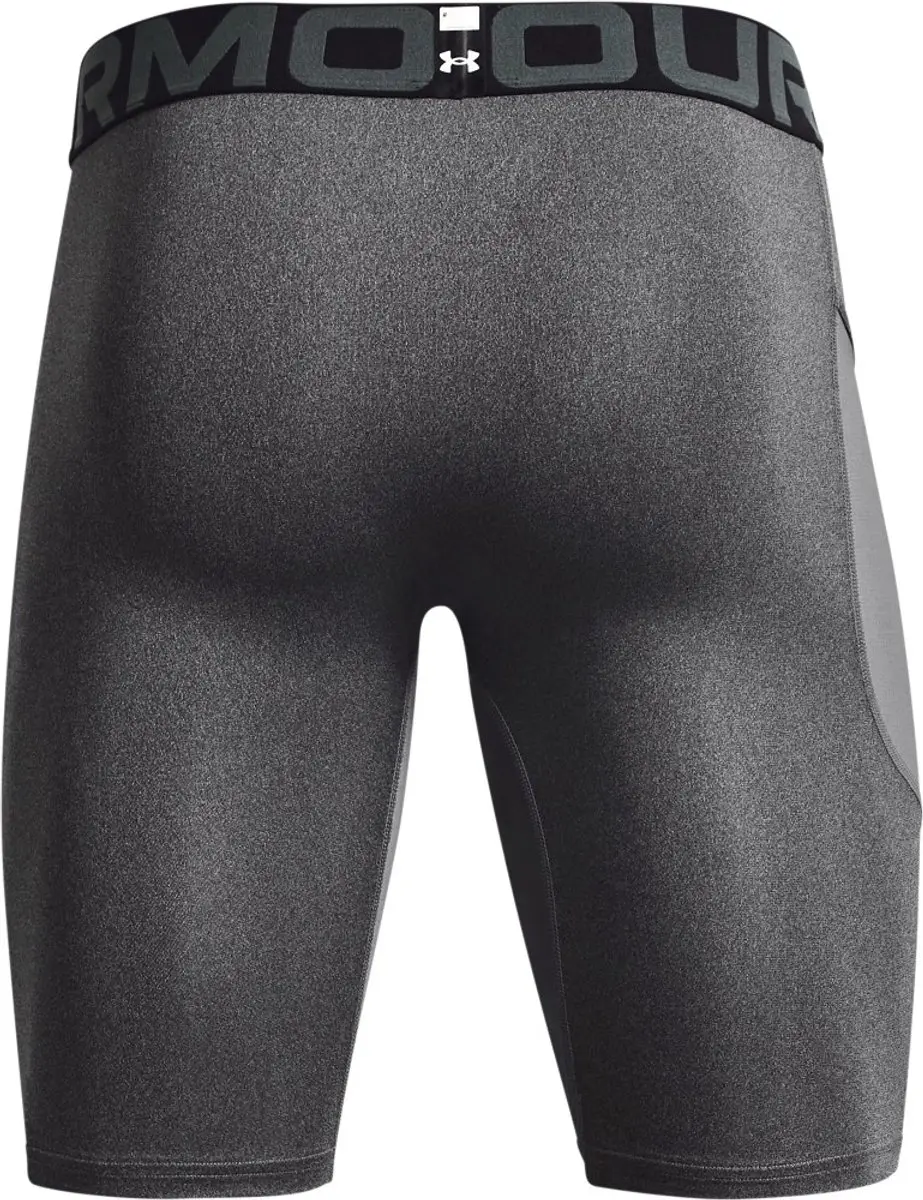 Under Armour UA HG Armour Lng Shorts Heren - Grijs/Zwart