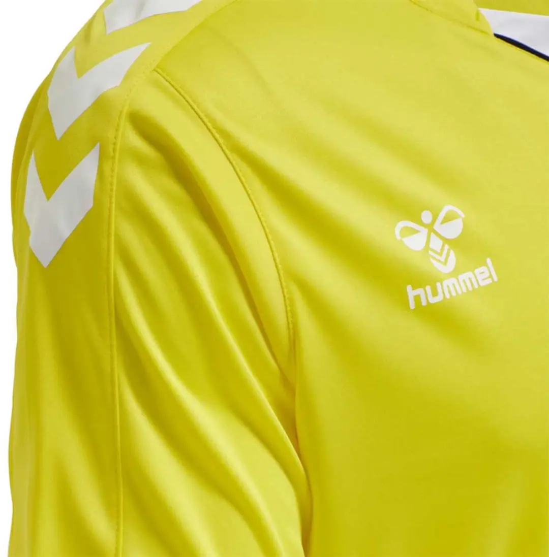 Hummel HMLCore XK Poly Jersey S/S Trikot - L - Blazing Yellow
