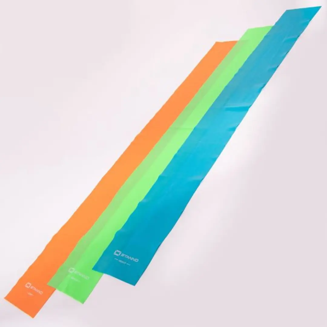 Stanno Resistance Band Long - One Size - 3 Stuks - Multi Kleuren