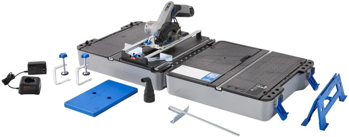 Dremel BluePrint Draagbaar Zaagstation 12V - 85mm Zaagblad