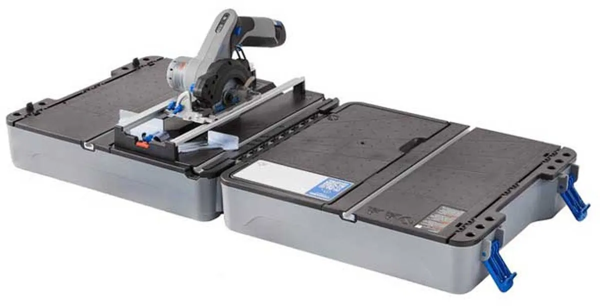 Dremel BluePrint Draagbaar Zaagstation 12V - 85mm Zaagblad