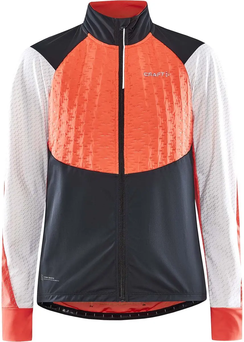 Craft ADV Bike Subz Lumen Jacket W - Fietsjack Dames - Roze/Grijs/Zwart - afbeelding 6 van 6