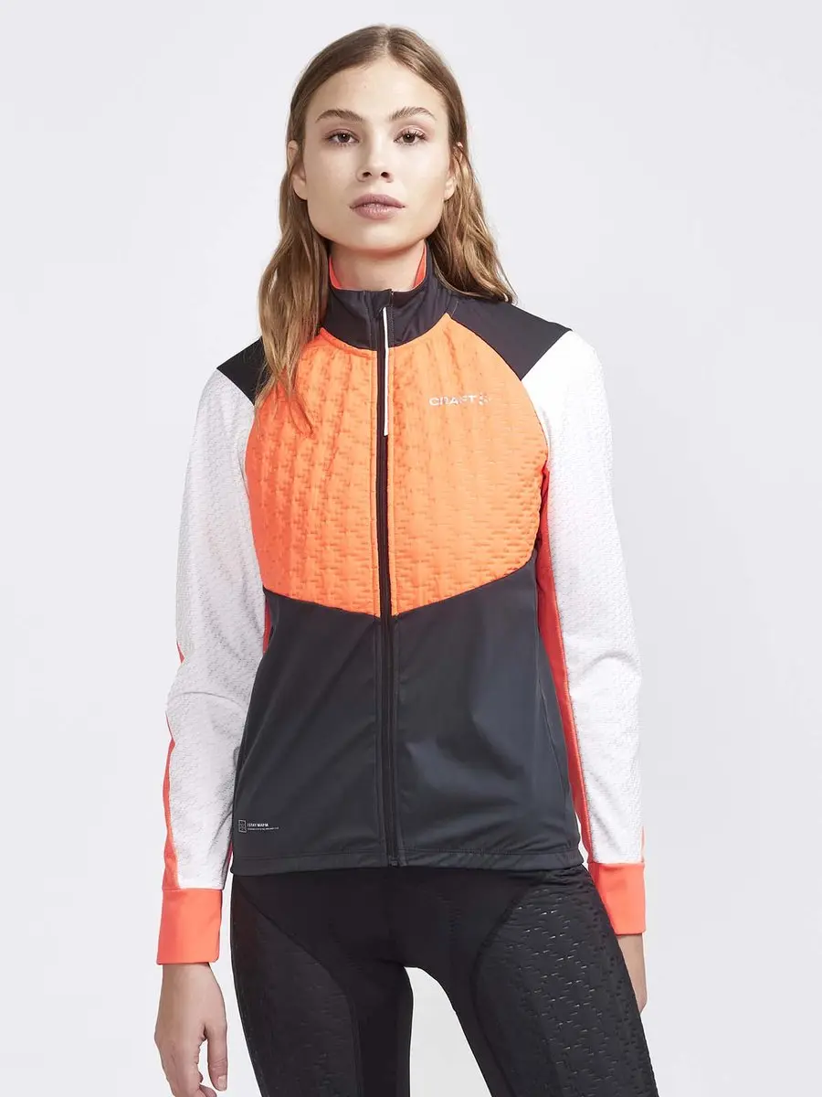 Craft ADV Bike Subz Lumen Jacket W - Fietsjack Dames - Roze/Grijs/Zwart