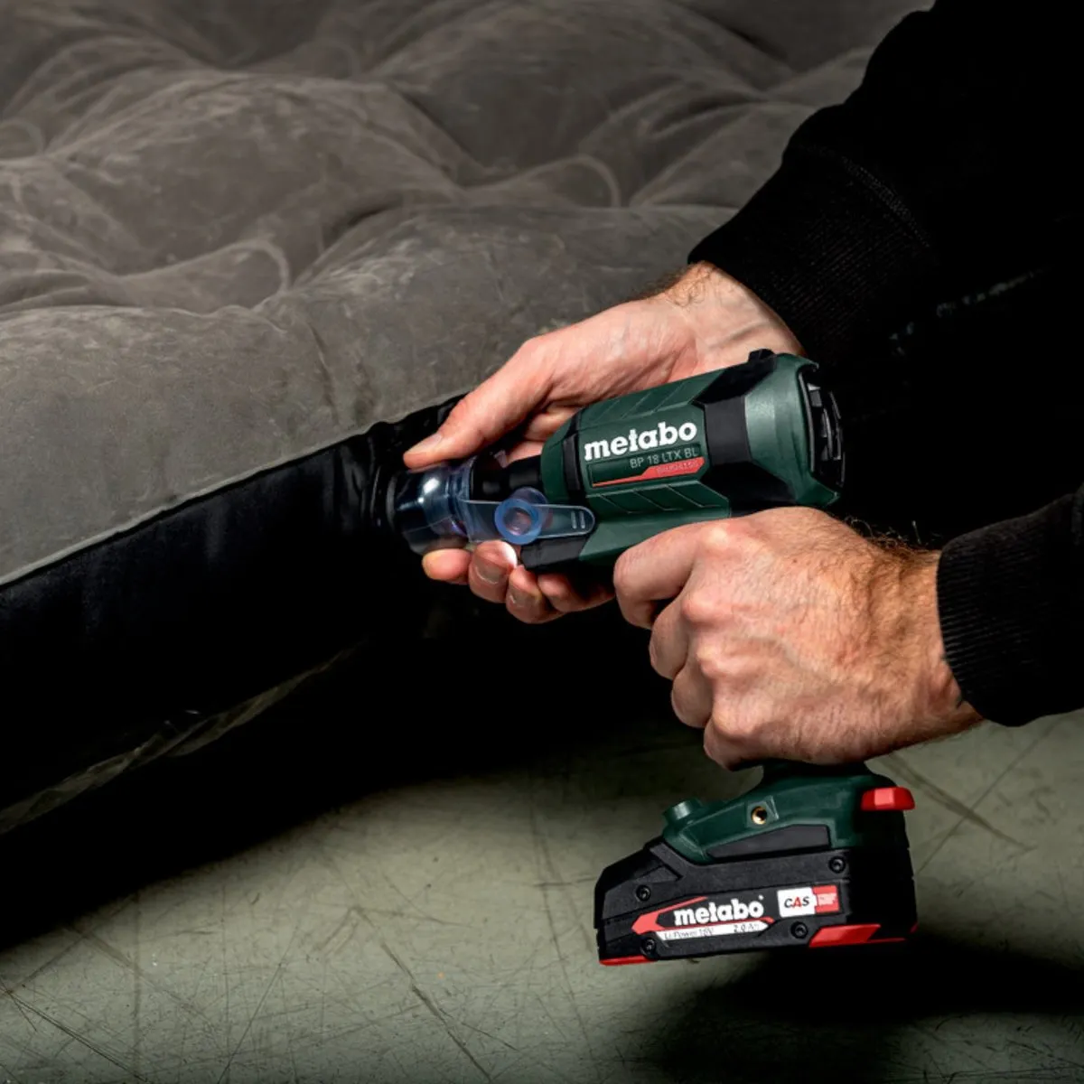 Metabo BP18LTX Accu-Blaaspistool - 5000mAh - 4 Spuitkoppen