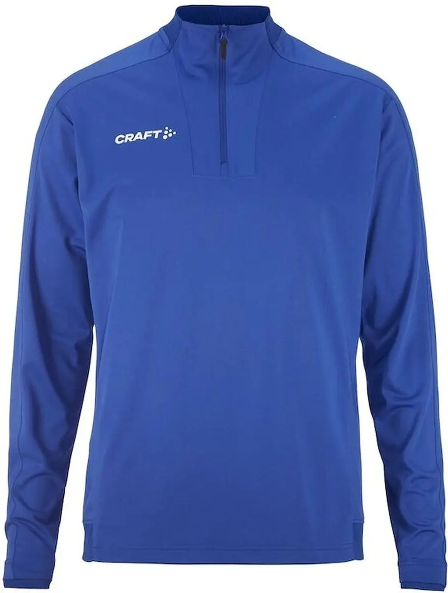 Craft Evolve 2.0 Half Zip Longsleeve Shirt - 122 - Blauw