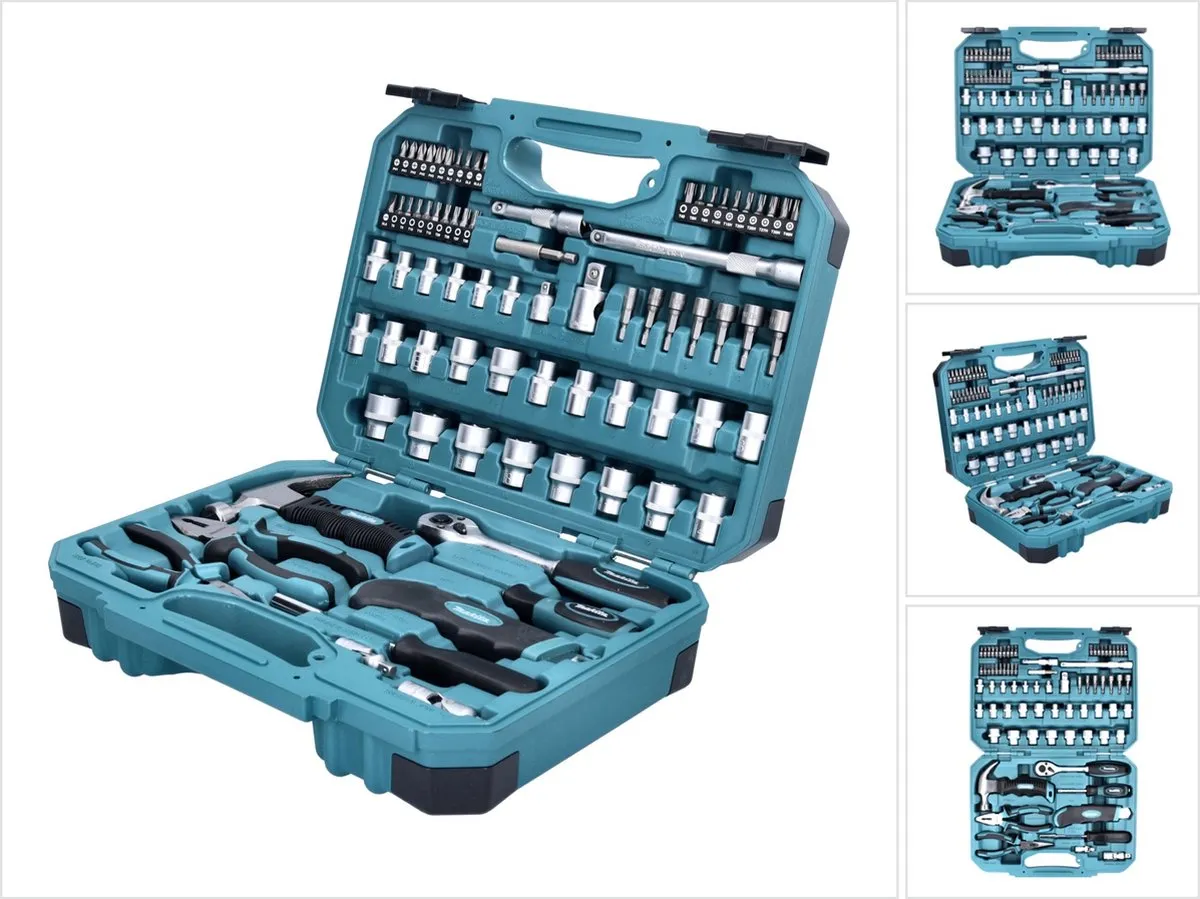 Makita E-10899 Gereedschapset 76-delig - Blauw