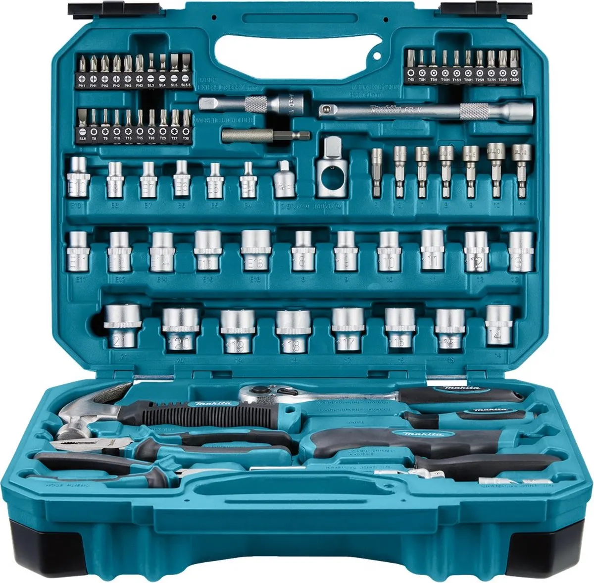 Makita E-10899 Gereedschapset 76-delig