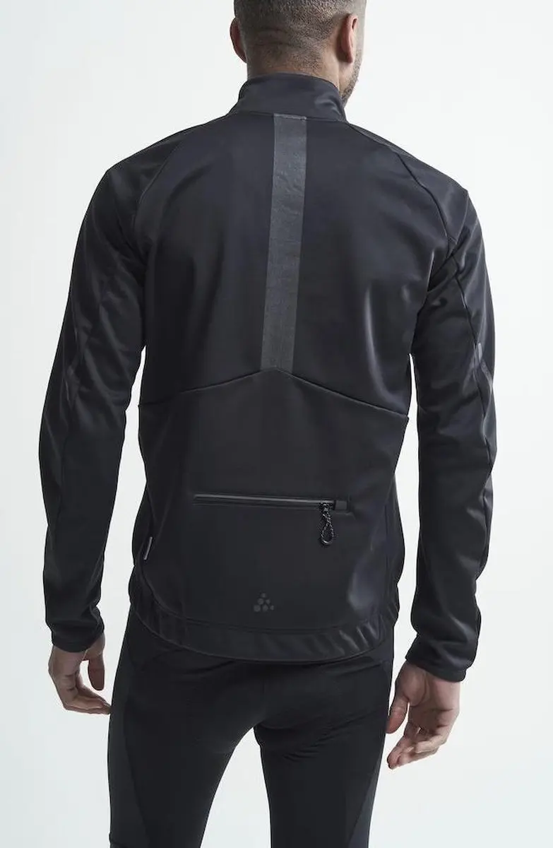 Craft Ideal Heren Fietsjack - S - Zwart