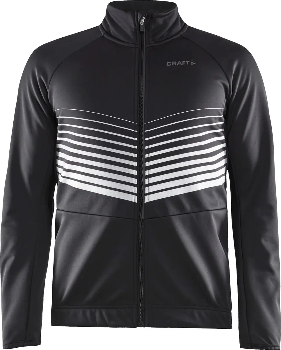 Craft Ideal Heren Fietsjack - S - Zwart