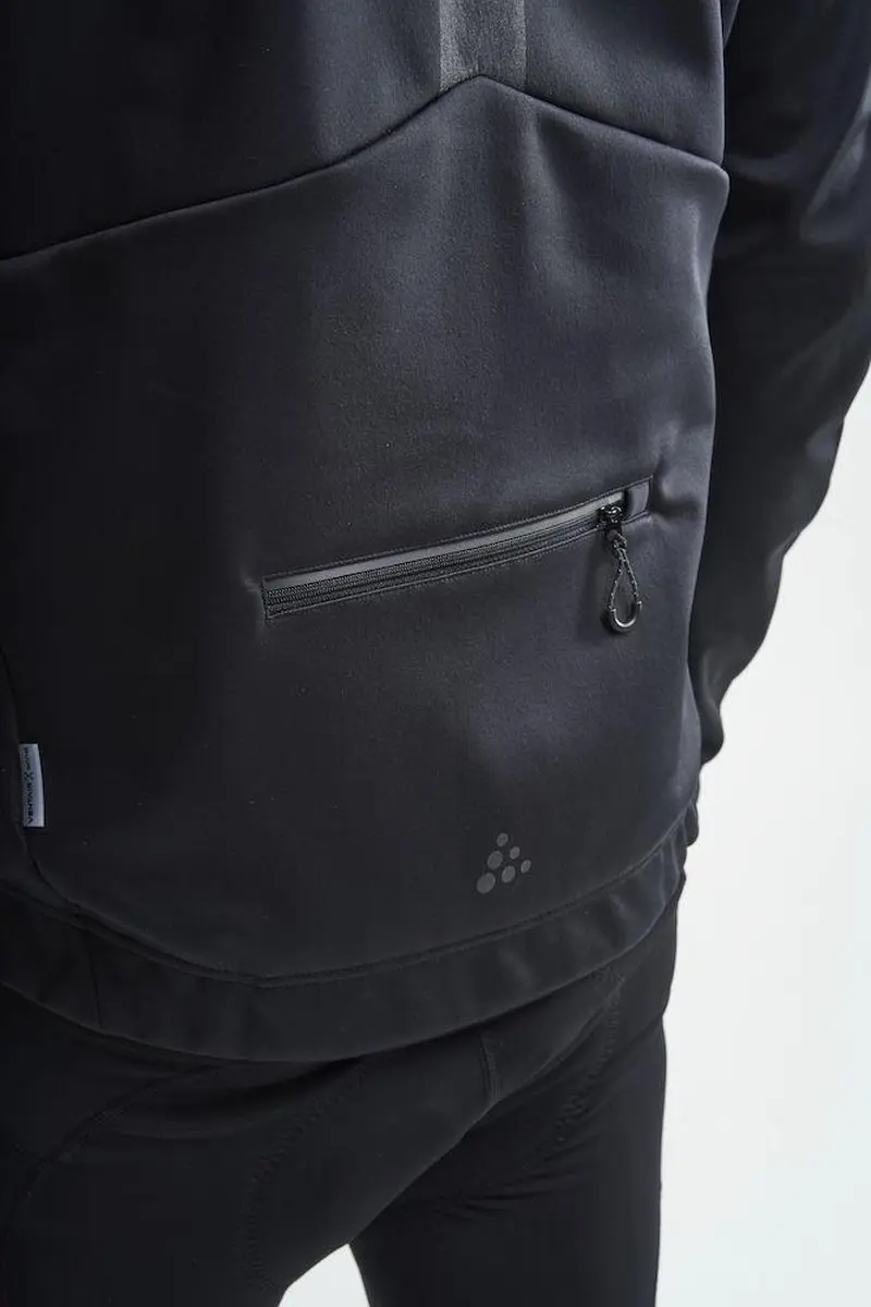 Craft Ideal Heren Fietsjack - S - Zwart