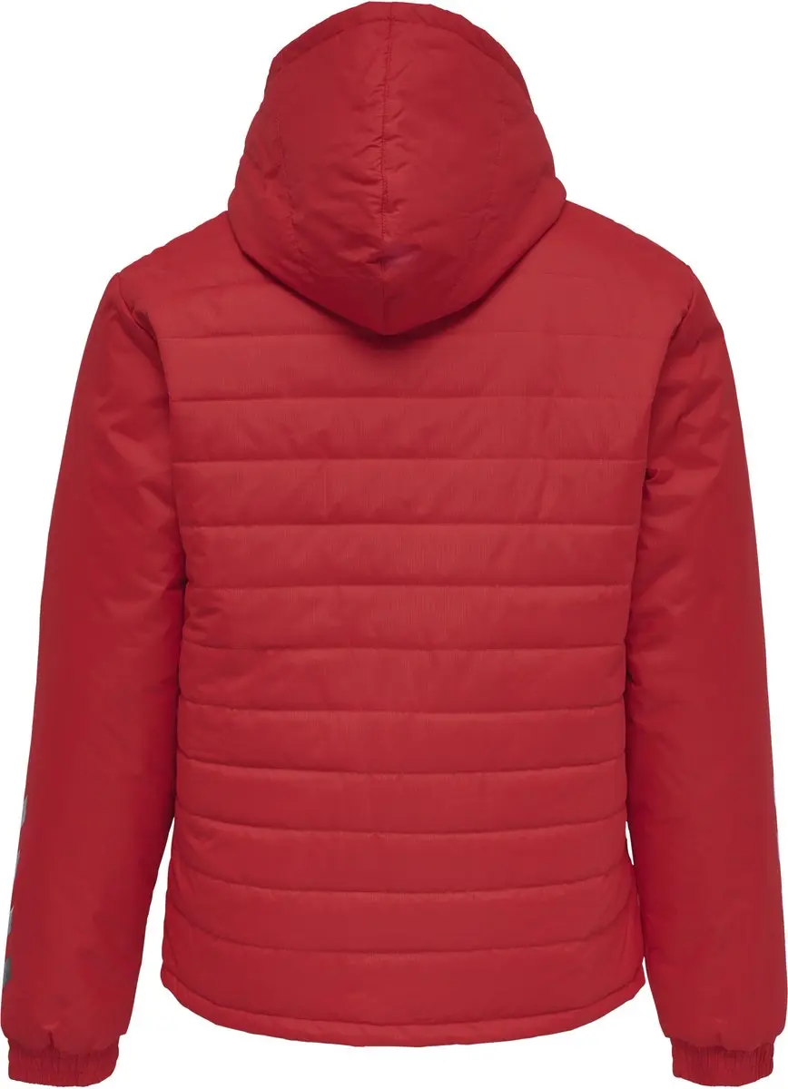 Hummel Short Bench Jacket 211613 - Trainingsjack - M - Rood