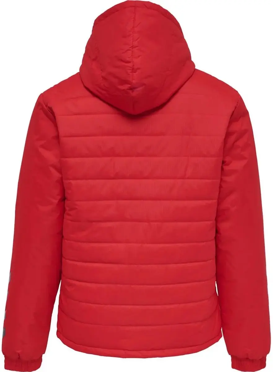 Hummel Short Bench Jacket 211613 - Trainingsjack - M - Rood
