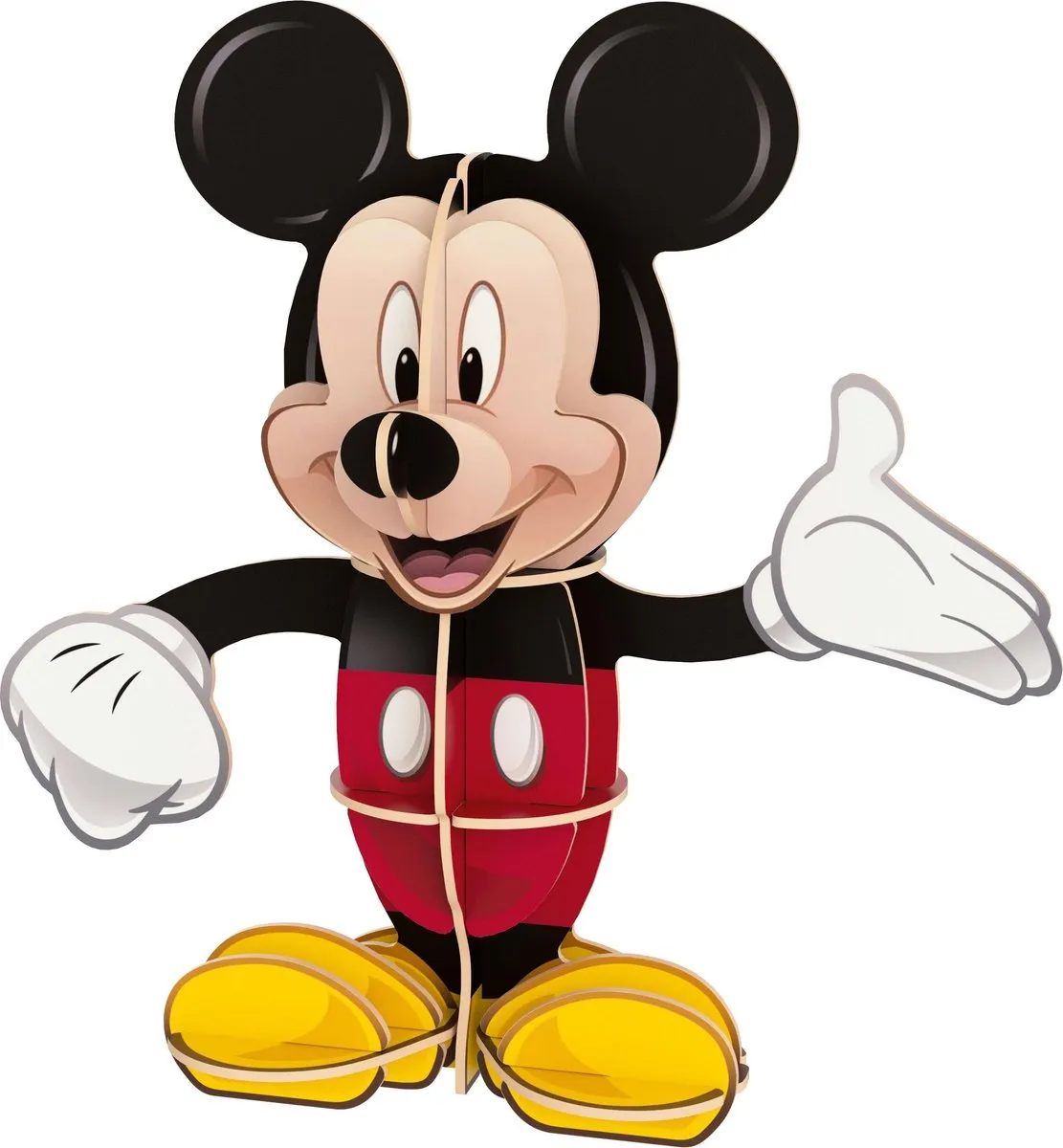 Clementoni Mickey Disney Legpuzzel 104-delig - 3D-model