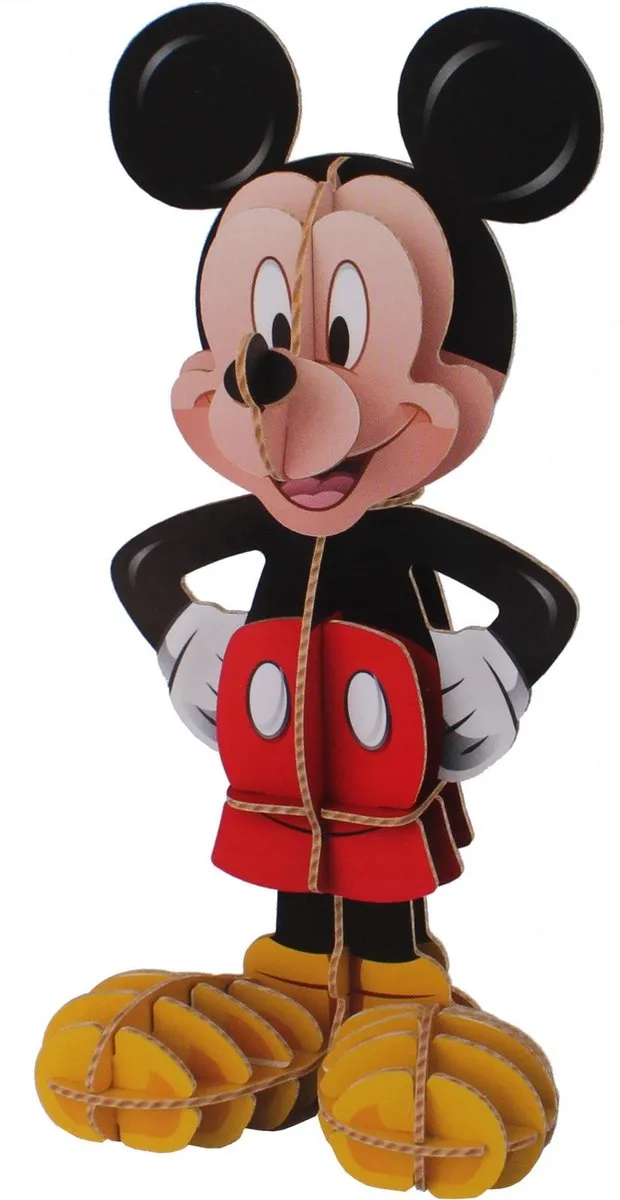 Clementoni Mickey Disney Legpuzzel 104-delig - 3D-model - afbeelding 6 van 6