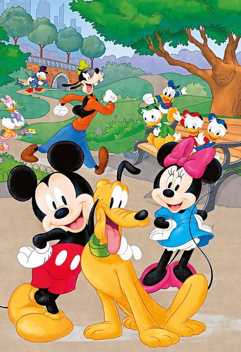 Clementoni Mickey Disney Legpuzzel 104-delig - 3D-model