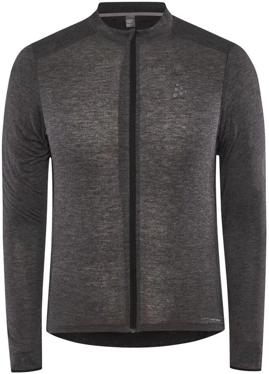 Craft Core Bike Essence Wool LS Jersey Heren - XL - Grijs