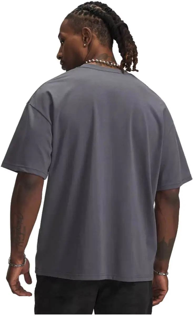 Under Armour Hwt U Logo T-shirt - Grijs M