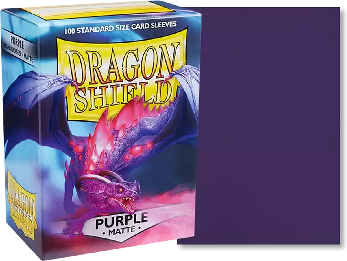 Asmodee Dragon Shield Matte Purple Kaarthoes