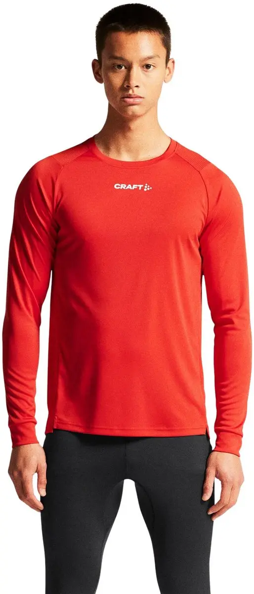 Craft Rush 2.0 LS Shirt Heren - Maat L - Rood