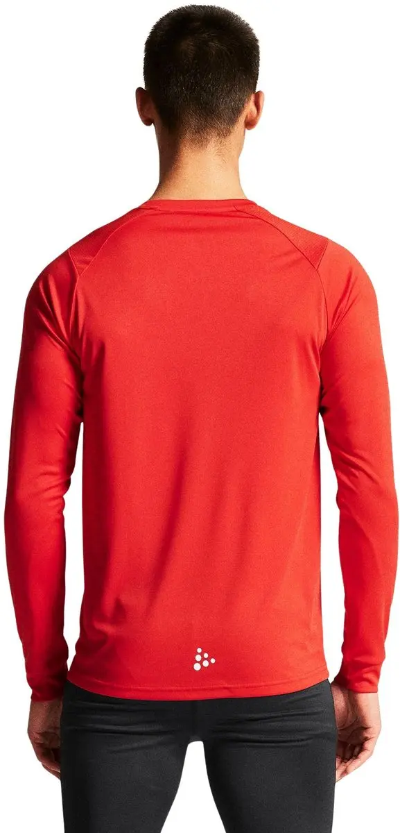 Craft Rush 2.0 LS Shirt Heren - Maat L - Rood