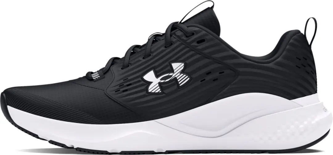 Under Armour UA Charged Commit TR 4 Heren Sportschoenen - Zwart/Antraciet/Wit