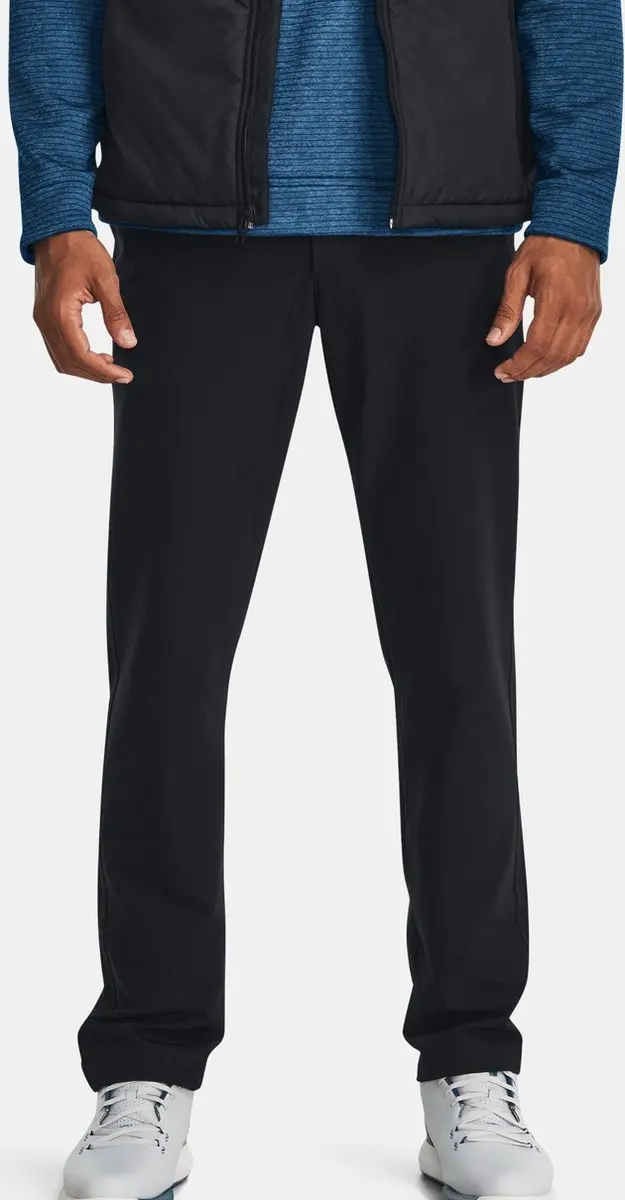 Under Armour CGI Tapered Pant Heren - Zwart/Grijs - 34/32