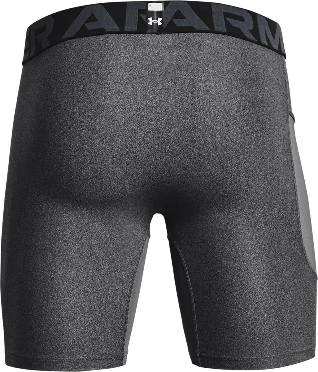 Under Armour UA HG Armour Shorts XXL - Carbon Heather/Zwart - afbeelding 6 van 6