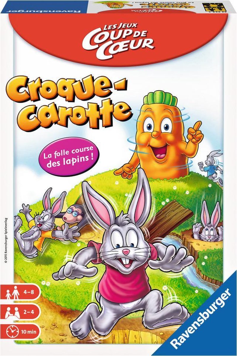 Ravensburger Croque Carotte 'Coup de cœur' Bordspel Gokken